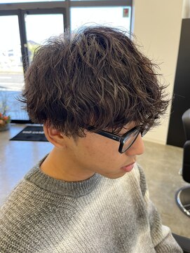 ラッドバイプティパ(rad...by petit-pas) *波巻きスパイラルパーマ/メンズカット/メンズパーマ/眉毛/水戸