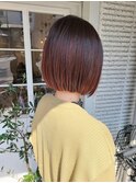 グラデーションカラー美ボブ