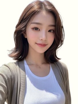 ラベストクズハ(LOVEST KUZUHA) 鎖骨ロブ×beige○20代30代40代○