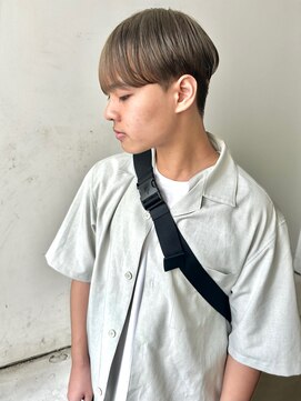 ゼスト パーク(ZEST PARK) ハイトーン アッシュベージュ シースルーマッシュ 吉祥寺 宮坂