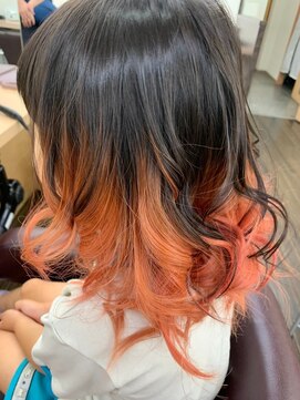 びゃんびゃん 浅水本店 ダブルカラー/インナーカラー/ブリーチ/イメチェン/美髪