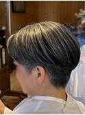 ショートグレイヘア