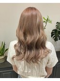 【colors 田宮】ホワイトミルクティーベージュ