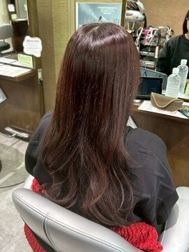 ユーアンボワーズ(U-AMBOISE) 艶めロング【寝屋川/髪質改善/白髪ぼかし】