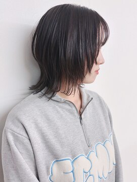 モリオフロムロンドン 松戸店(Morio from London) 【松戸 テラカド】くびれボブレイヤー丸みボブウルフ黒髪