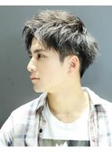 ツイストハーフアップショート