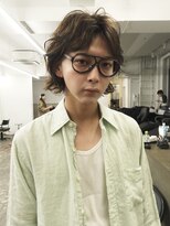 メンズボブカットレイヤーボブカットボブパーマ