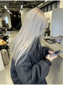 くびれヘア_アプリコットオレンジ_夏のヘアアレンジ