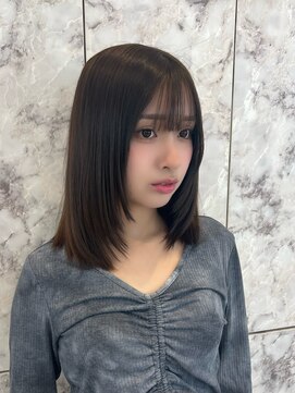 ルームバイシー 新宿(Loom. by Sea) イメチェン×美髪[ワイドバング/韓国/新宿/顔まわり]