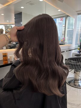 ラピス 渋谷本店(Lapis) ダークグレージュ/髪質改善/レイヤーカット/韓国巻き/艶髪