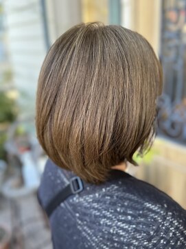 チョコレート(chocolate) 髪質改善大人可愛い20代30代40代50代ショートボブ