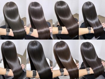 イオエ 表参道(ioe)の写真/[TOKIOトリートメント][酸性ストレート]など髪質改善メニューが豊富なサロン◇上質な艶感と指通りが◎