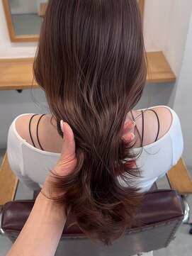 ペレ アネックス 大阪梅田茶屋町店(PELE ANNEX) ミディアムヘア/デザインカラー/フェイスフレーミング/梅田
