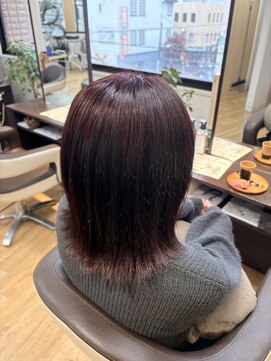 ライフメイクシベル 東林間(Life make siblles) ブリーチなしで作れる暖色カラー