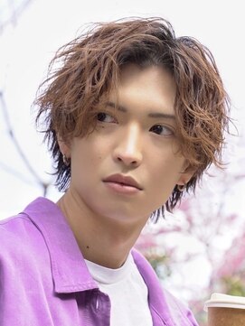 ゴート(GOATO) ツイストスパイラルセンターパート　波打ち