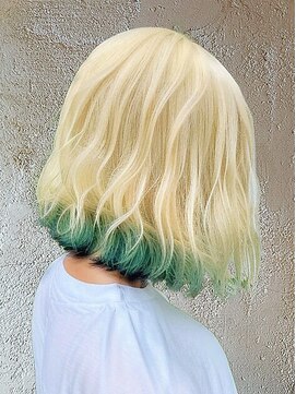 ブリーチ/ダブルカラー/グラデーションカラー/インナーカラー