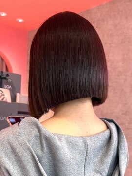 ロンドヴァリー 渋谷店(Lond vallee) 地毛風ストレートでタイトなボブ叶います