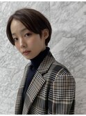 艶感ハンサムショート