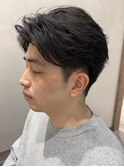 フェザーショート/フェザーパーマ/メンズショート