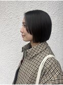 【ユキ】ぷつっとラインで魅せるモードボブ