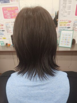 ハスカラー 井尻店 外ハネレイヤースタイル