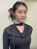 ピコット(P cott)&nbsp;ヘアメイクヘアセット結婚式ヘアカチモリヘアレイヤーボブ
