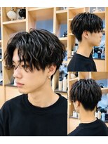 きくとこ&nbsp;縦落ちメンズパーマ×ナチュラルマッシュ