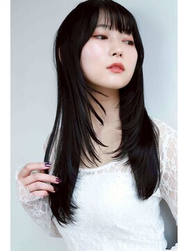 ヘアーゼロ 南新町(HAIR ZERO) ロングフェイスレイヤー