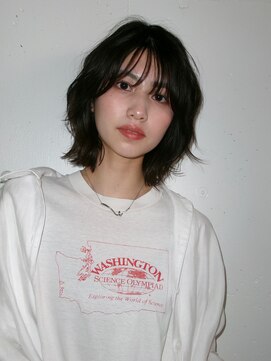 サンク 原宿 表参道(cinq) やわらか質感のミディアムハイレイヤー*