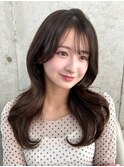 韓国顔周り/ハイレイヤーカット/ワンホンレイヤー/立川