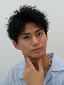 エス 新宿(es.) アップバング/ソフトツイスト［新宿/メンズ/men's］