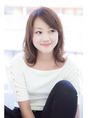 無造作☆外はねロブスタイル
