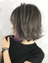 フォーク(FOLK)&nbsp;恵比寿 _ 外国人風 インナーカラー × バイオレット