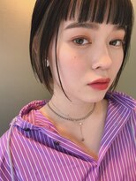 ダブ ギンザ(DaB ginza)&nbsp;【ハイトーンインナーカラー/ワンレンボブ】