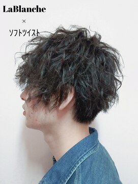 ラ ブランシュ 大宮(La Blanche) LaBlancheメンズカット大宮東口ツイストパーマ大宮東口