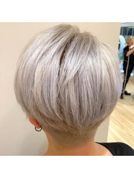 ネオヘアー 曳舟店(NEO Hair) 【ダブルカラー】プラチナホワイト（曳舟）