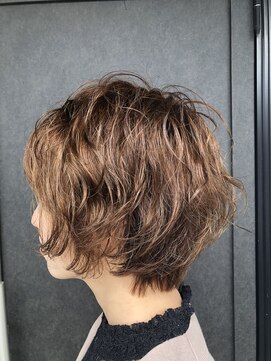 ハコ(ha co) 菊池指名　ナチュラルブラウンベージュ