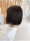 お手入れ簡単ボブスタイル