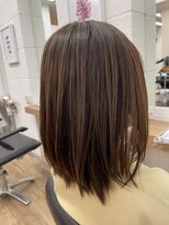 アメリ(Ameri)&nbsp;-Ameri-プレミアムストレート　×　シアーベージュ