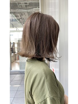 マイティ バイ エイチ(mighty by H) 【mighty】透明感×ベージュカラー×ボブ