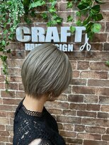 ヘアデザイン クラフト(HAIR DESIGN CRAFT) クールな大人ショート