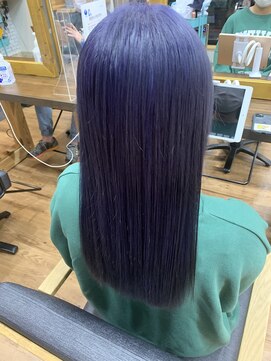 ルッカヘアガーデン バイ ラッシュゴールド(RUCCA HAIR GARDEN by LUSH GOLD) ブルーバイオレットカラー