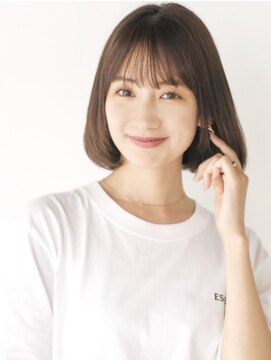 ニューラインギンザ(New-Line 銀座) ★廣中優奈★ナチュラルボブ 美肌カラー