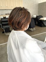 アトモスサニーテラス(Atmos sunny terrace)&nbsp;balayage×orange