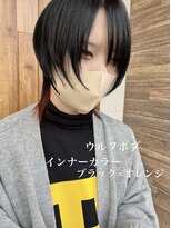 ラポードヘアークラフト(RAPPORD hair craft)&nbsp;透け感ウルフボブ