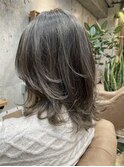 【tot.fam.】ハイライトxミディアムヘア☆20代30代40代に♪