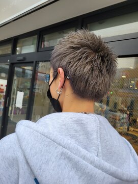 フレイムス ヘアアンドリラックス 南越谷店(Frames hair&relax) 刈らないベリショ×アッシュベージュ♪【南越谷・新越谷】