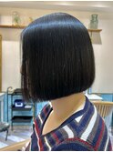 艶サラ地毛風ストレートボブ☆美髪ボブ/美髪矯正[北千住]