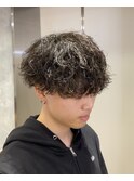重め波巻きパーマ!