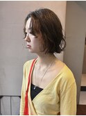 ボブパーマ緩め重め/大矢